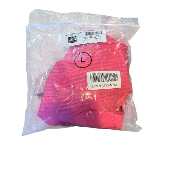 Herseas Pink Ribbed Bikini Set - Picture 4 of 8